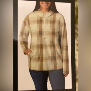 Green Nwt O'Neill Ladies' Half Zip
Polar Fleece Hoodie